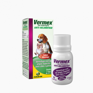 Vermex - Vermífugo animal, Remédio de verme para Cachorros